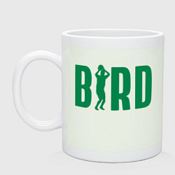 Кружка керамическая Bird -Boston, цвет: фосфор