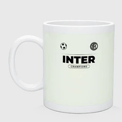 Кружка керамическая Inter Униформа Чемпионов, цвет: фосфор