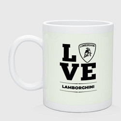 Кружка керамическая Lamborghini Love Classic, цвет: фосфор