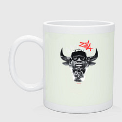 Кружка керамическая Деннис Родман:ZILLA:Чикаго Буллз, цвет: фосфор