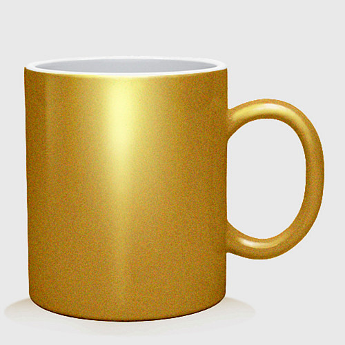 Кружка Чак Норрис среди программистов / Золотой – фото 2