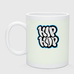 Кружка керамическая Хип хоп, цвет: фосфор