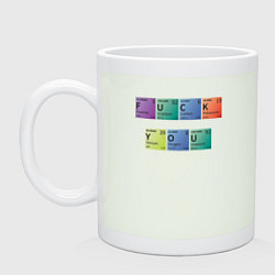 Кружка F**ck you химические элементы