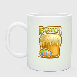 Кружка керамическая Easter, цвет: фосфор