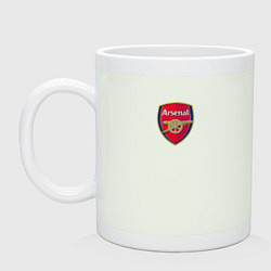 Кружка керамическая Arsenal fc sport club, цвет: фосфор