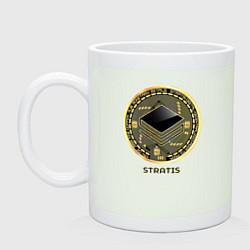 Кружка керамическая STRATIS крипта, цвет: фосфор