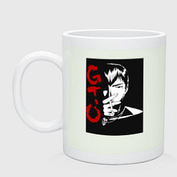 Кружка керамическая Эйкити Онидзука GTO, цвет: фосфор