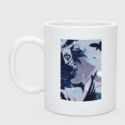 Кружка керамическая Ванитас целитель, цвет: белый