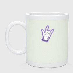 Кружка керамическая BTS Army Cool, цвет: фосфор