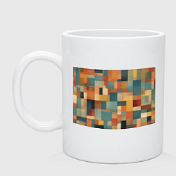 Кружка керамическая Inspired by Paul Klee, цвет: белый