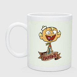 Кружка керамическая Флэпджек - матрос, цвет: фосфор