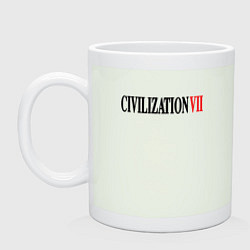 Кружка керамическая Civilization VII, цвет: фосфор