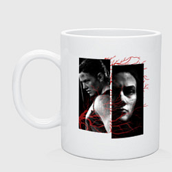 Кружка керамическая Abby - Last of us 2, цвет: белый