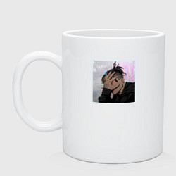 Кружка керамическая Тентасьон эмо реп, цвет: белый