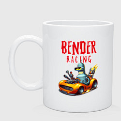 Кружка Bender racing - ai art fantasy