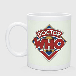Кружка керамическая Doctor Who, цвет: фосфор