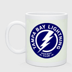 Кружка керамическая HC Tampa Bay Lightning, цвет: фосфор