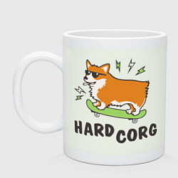 Кружка керамическая Hardcorg, цвет: фосфор