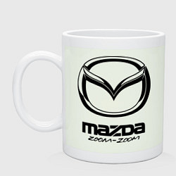 Кружка керамическая Mazda Zoom-Zoom, цвет: фосфор
