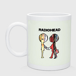 Кружка керамическая Radiohead Peoples, цвет: фосфор