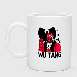 Кружка керамическая Wu-Tang Clan: Street style, цвет: белый