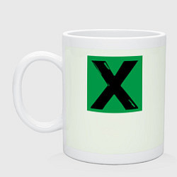 Кружка керамическая Ed Sheeran X, цвет: фосфор
