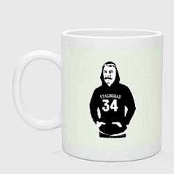 Кружка керамическая Stalingrad 34, цвет: фосфор