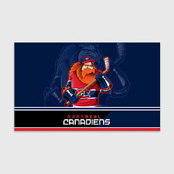 Бумага для упаковки Montreal Canadiens, цвет: 3D-принт