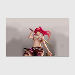 Бумага для упаковки Fairy Tail Red Erza Scarlet, цвет: 3D-принт