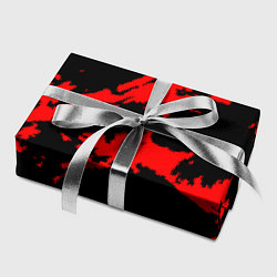 Бумага для упаковки Красный на черном, цвет: 3D-принт — фото 2