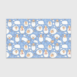 Бумага для упаковки Счастливые овечки, цвет: 3D-принт