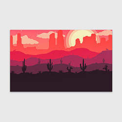 Бумага для упаковки Пустыня, цвет: 3D-принт