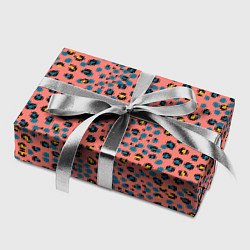 Бумага для упаковки Леопардовый принт на розовом, цвет: 3D-принт — фото 2