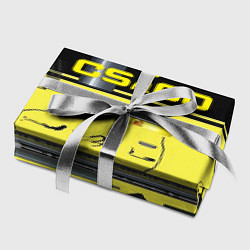 Бумага для упаковки CS GO YELLOW SKIN, цвет: 3D-принт — фото 2