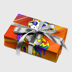 Бумага для упаковки Единорог Unicorn Rainbow Z, цвет: 3D-принт — фото 2