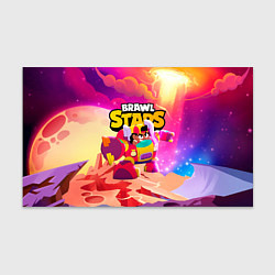 Бумага для упаковки Опасная Meg Brawl Stars, цвет: 3D-принт