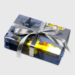 Бумага для упаковки Выстрел из крейсера, цвет: 3D-принт — фото 2