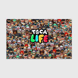 Бумага для упаковки Toca Life, цвет: 3D-принт