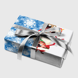 Бумага для упаковки Подарок от Санты, цвет: 3D-принт — фото 2