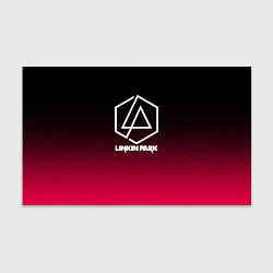 Бумага для упаковки LINKIN PARK LOGO CARBON, цвет: 3D-принт