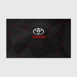 Бумага для упаковки Toyota Тонкие линии неона, цвет: 3D-принт