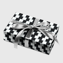 Бумага для упаковки Шахматная Иллюзия Искажения, цвет: 3D-принт — фото 2