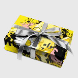 Бумага для упаковки Жирафа с герберой, цвет: 3D-принт — фото 2