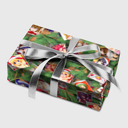 Бумага для упаковки Ахегао С новым годом, цвет: 3D-принт — фото 2
