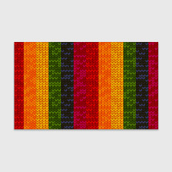 Бумага для упаковки Вязаная радуга, цвет: 3D-принт