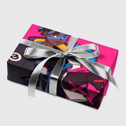 Бумага для упаковки Ekko and Jinx, цвет: 3D-принт — фото 2