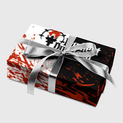 Бумага для упаковки Darkest Dungeon DD Black White Logo, цвет: 3D-принт — фото 2