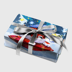 Бумага для упаковки Сонный тигренок Новый год, цвет: 3D-принт — фото 2