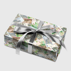 Бумага для упаковки Деньги РФ Рубли, цвет: 3D-принт — фото 2