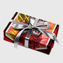 Бумага для упаковки Кровавый Эрен Йегер АТака Титанов, цвет: 3D-принт — фото 2